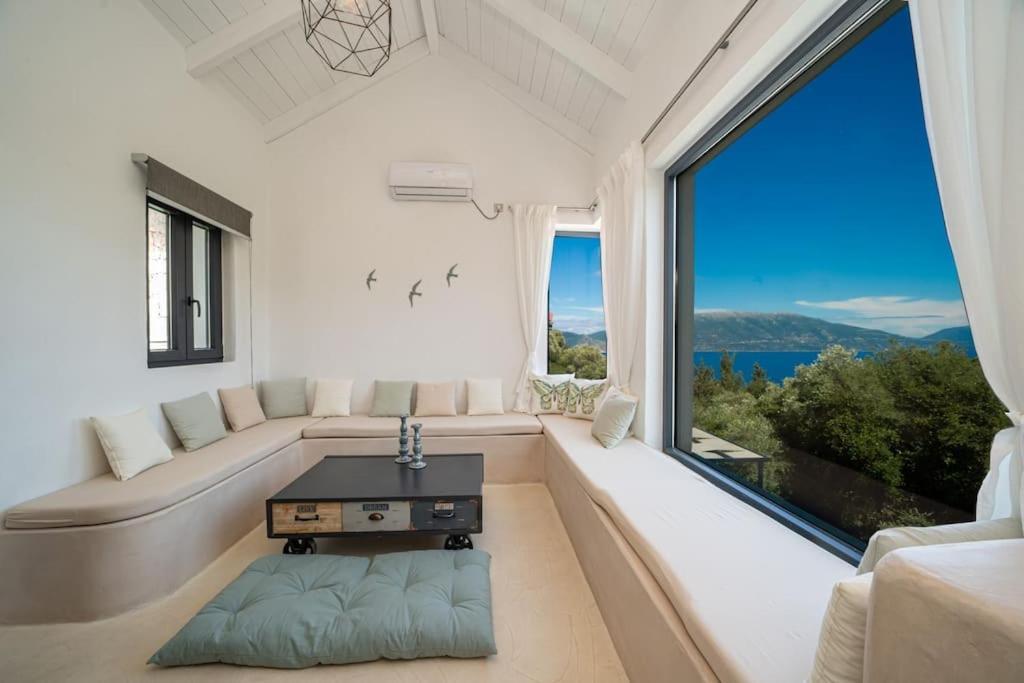 Villa Elisabeth Sea View Private Pool Fiskardo Kefalonia Katsaráta Esterno foto