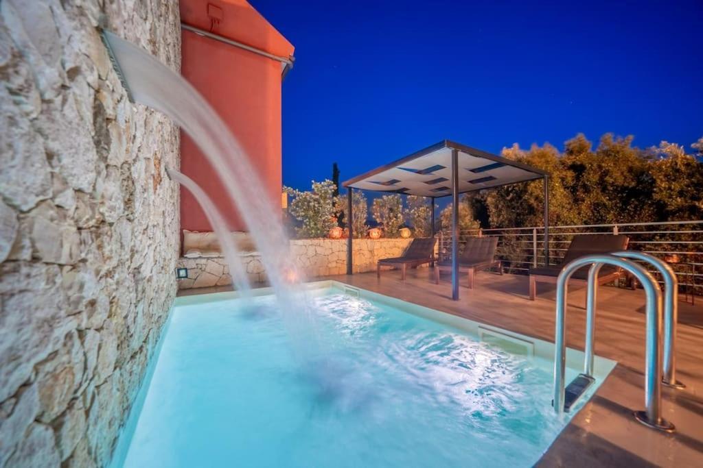 Villa Elisabeth Sea View Private Pool Fiskardo Kefalonia Katsaráta Esterno foto