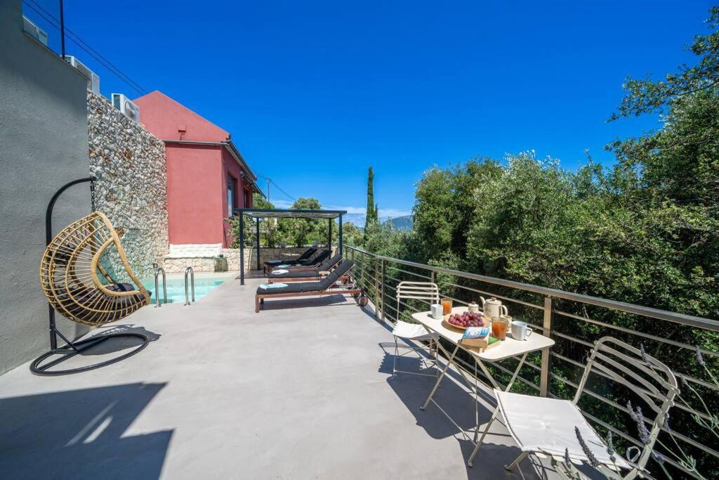 Villa Elisabeth Sea View Private Pool Fiskardo Kefalonia Katsaráta Esterno foto
