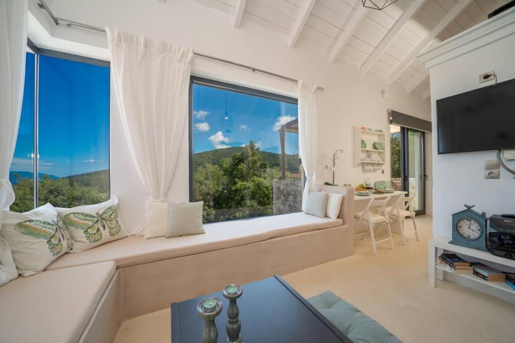 Villa Elisabeth Sea View Private Pool Fiskardo Kefalonia Katsaráta Esterno foto