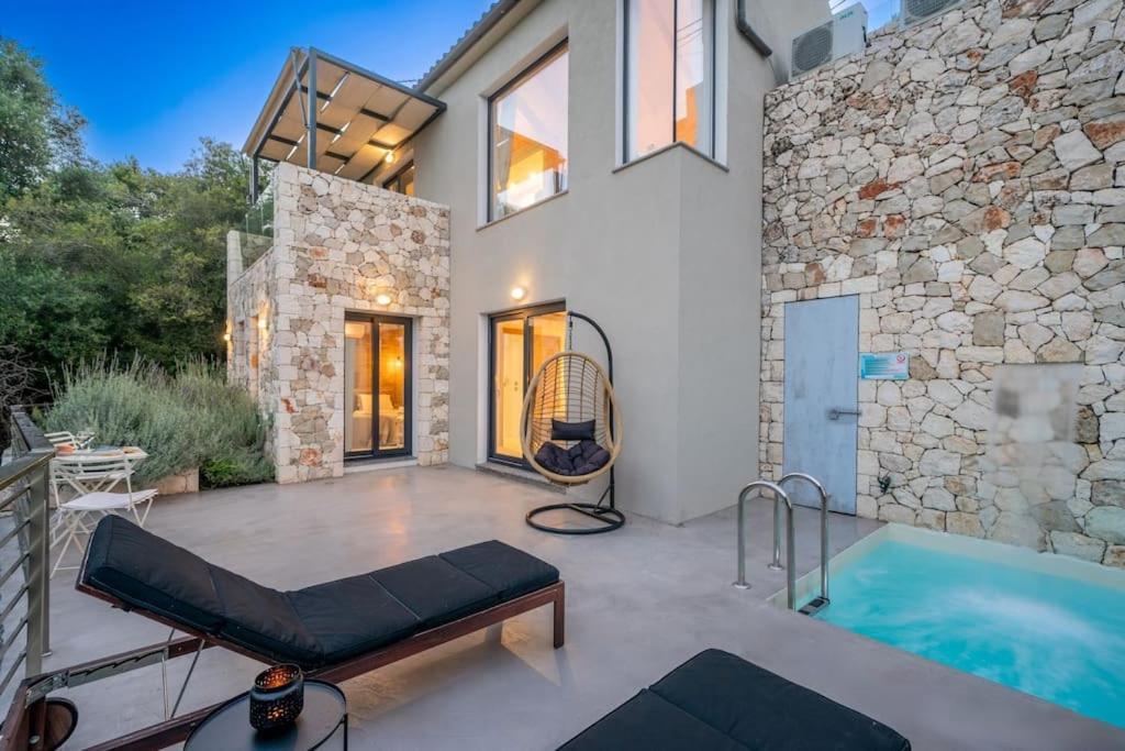 Villa Elisabeth Sea View Private Pool Fiskardo Kefalonia Katsaráta Esterno foto